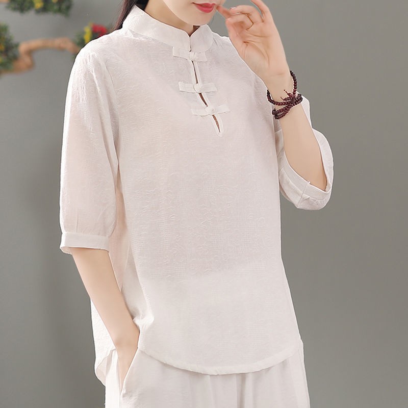 Blus model pullover dengan ker - Blouses ulasan dan harga