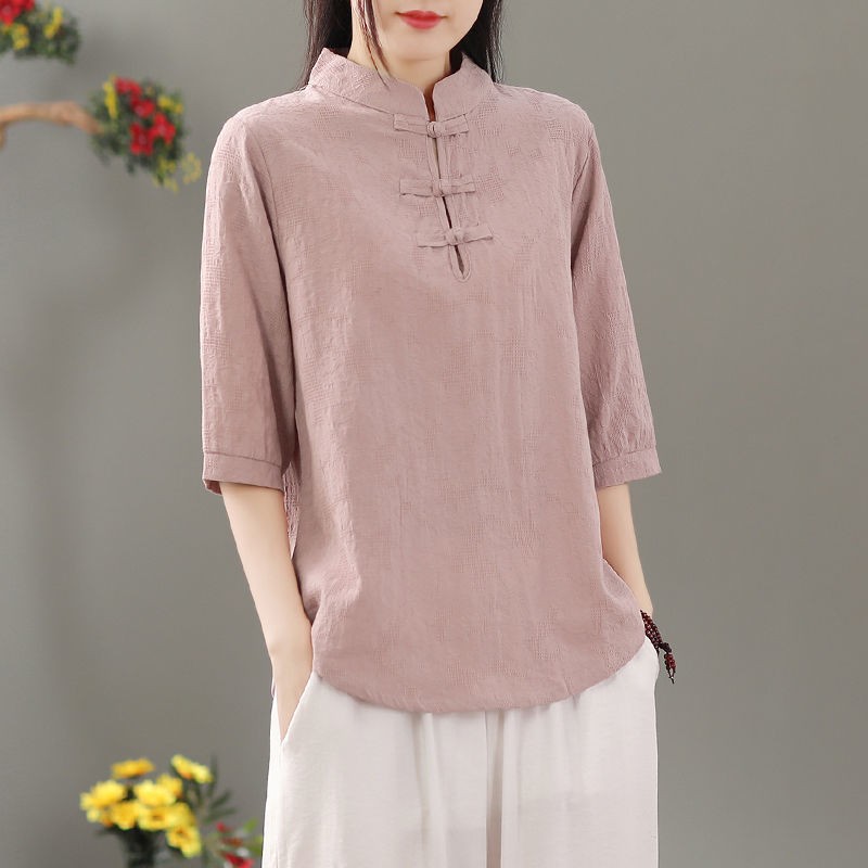 Blus model pullover dengan ker - Blouses ulasan dan harga